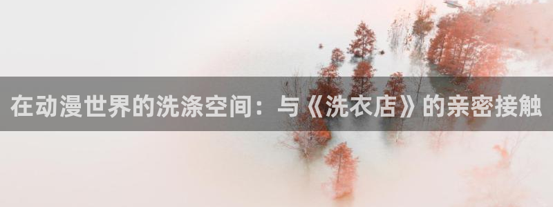动漫天堂免费：在动漫世界的洗涤空间：与《洗衣店》的亲密接触