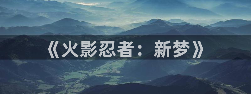 动漫天堂.cc：《火影忍者：新梦》
