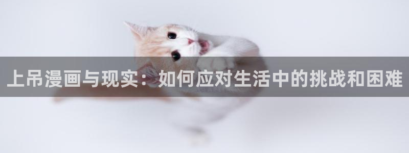 动漫天堂免费在线观看：上吊漫画与现实：如何应对生活中的挑战和困难